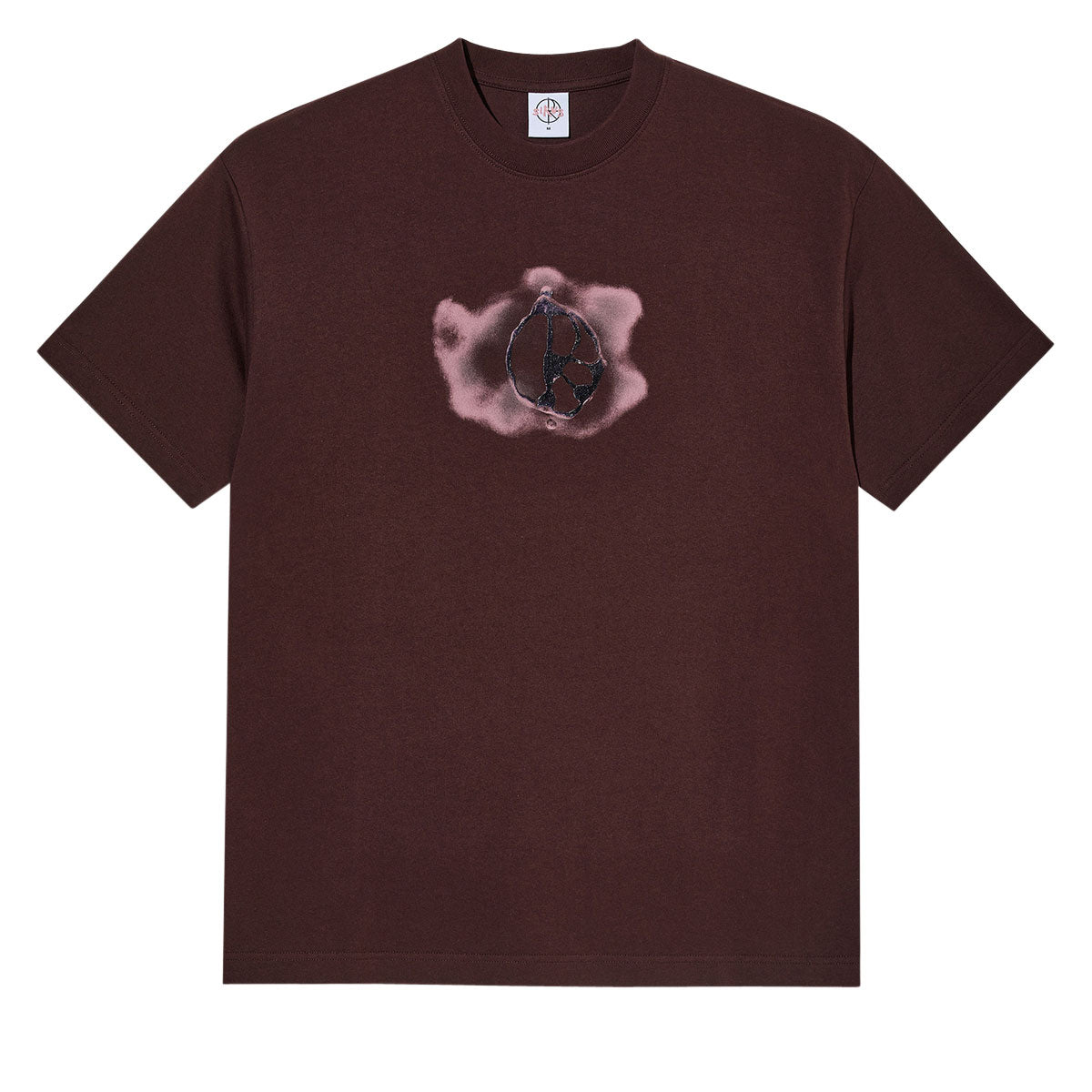 Polar Metal Logo T-Shirt - Washed Bordeaux image 1
