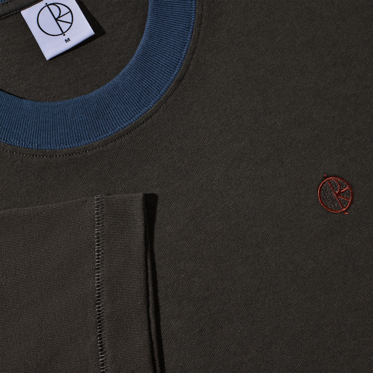 Polar Surf Panel T-Shirt - Dirty Black/Grey Blue image 3