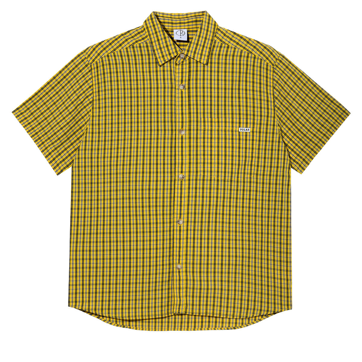 Polar Mitchell Shirt - Lemon/Black image 1