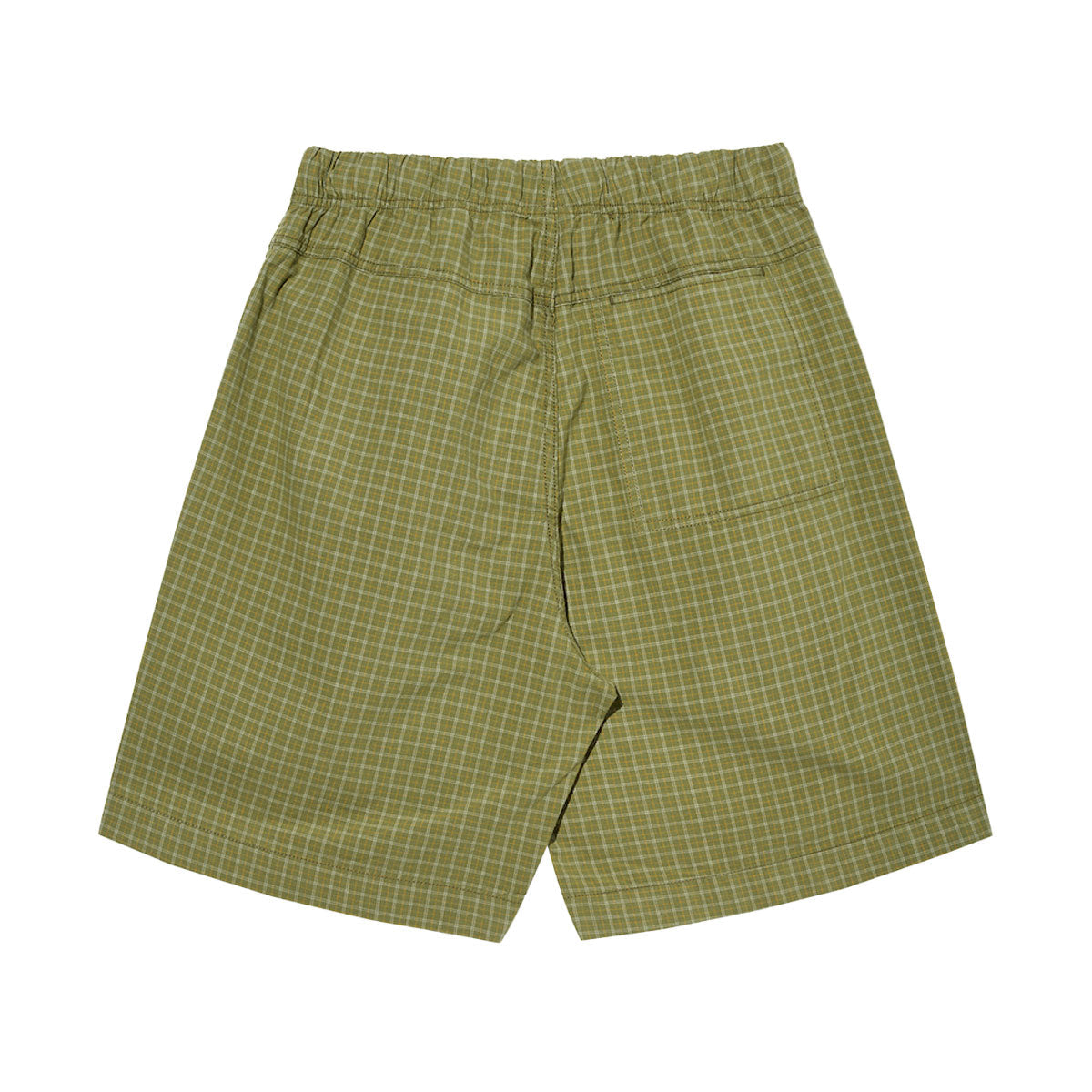 Polar Cotton Hike Shorts - Olive Check image 2
