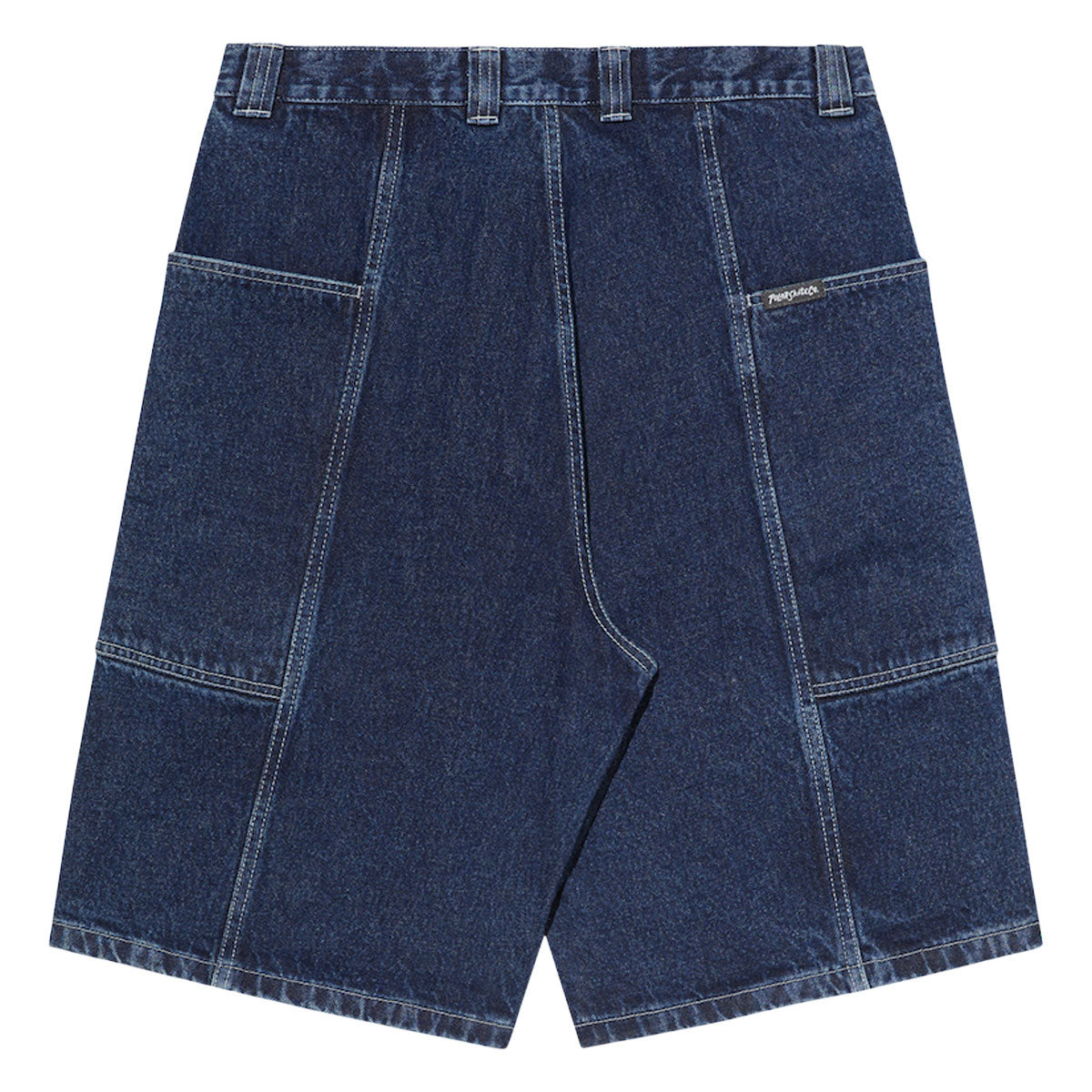 Polar Jiro Shorts - Dark Blue/White Stitching image 2