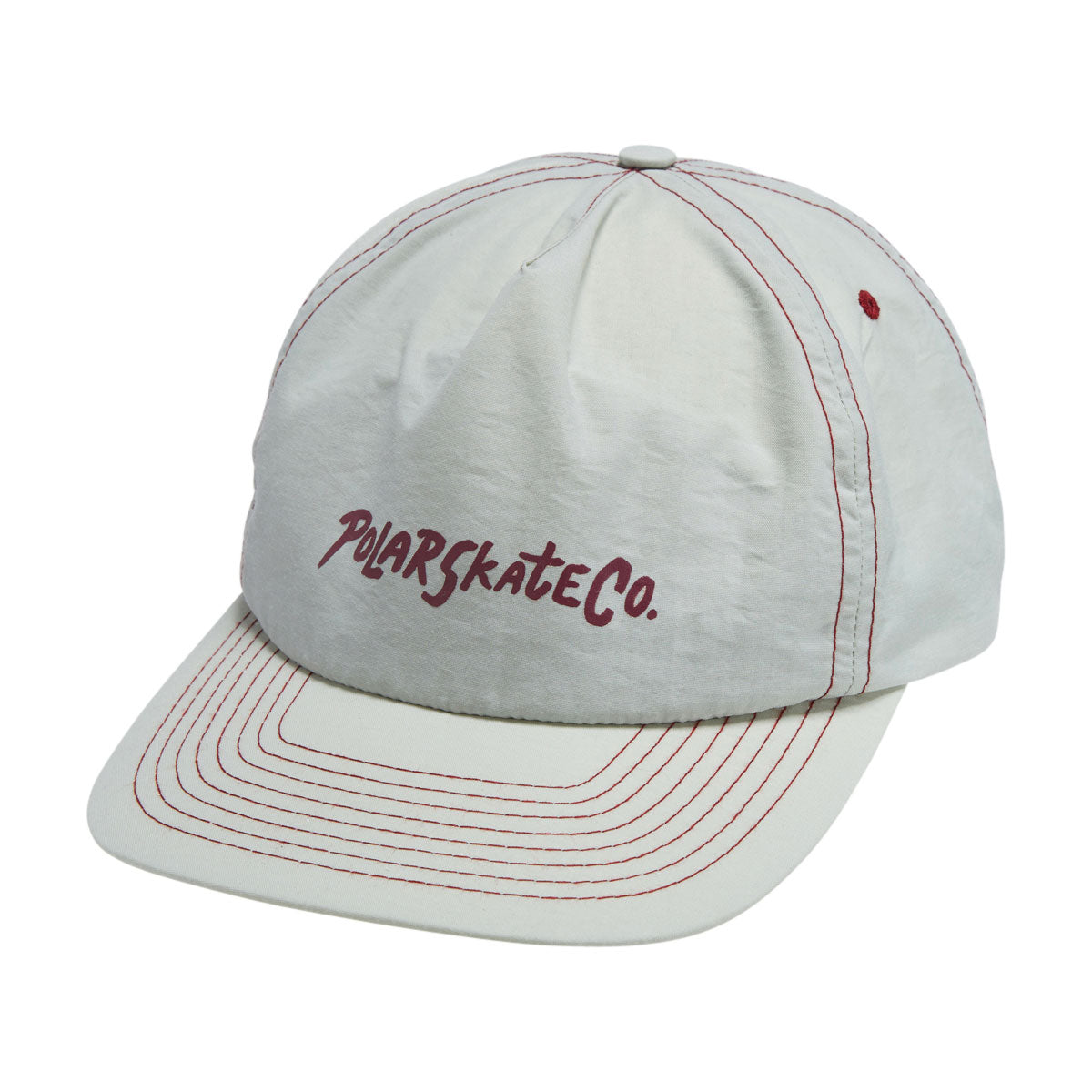 Polar Earl Hat - Oyster/Bordeaux image 1