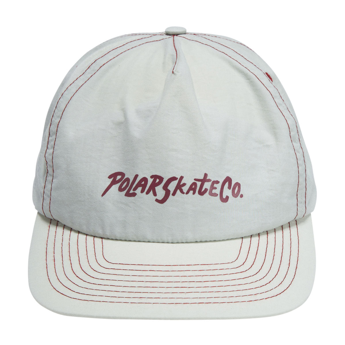 Polar Earl Hat - Oyster/Bordeaux image 3