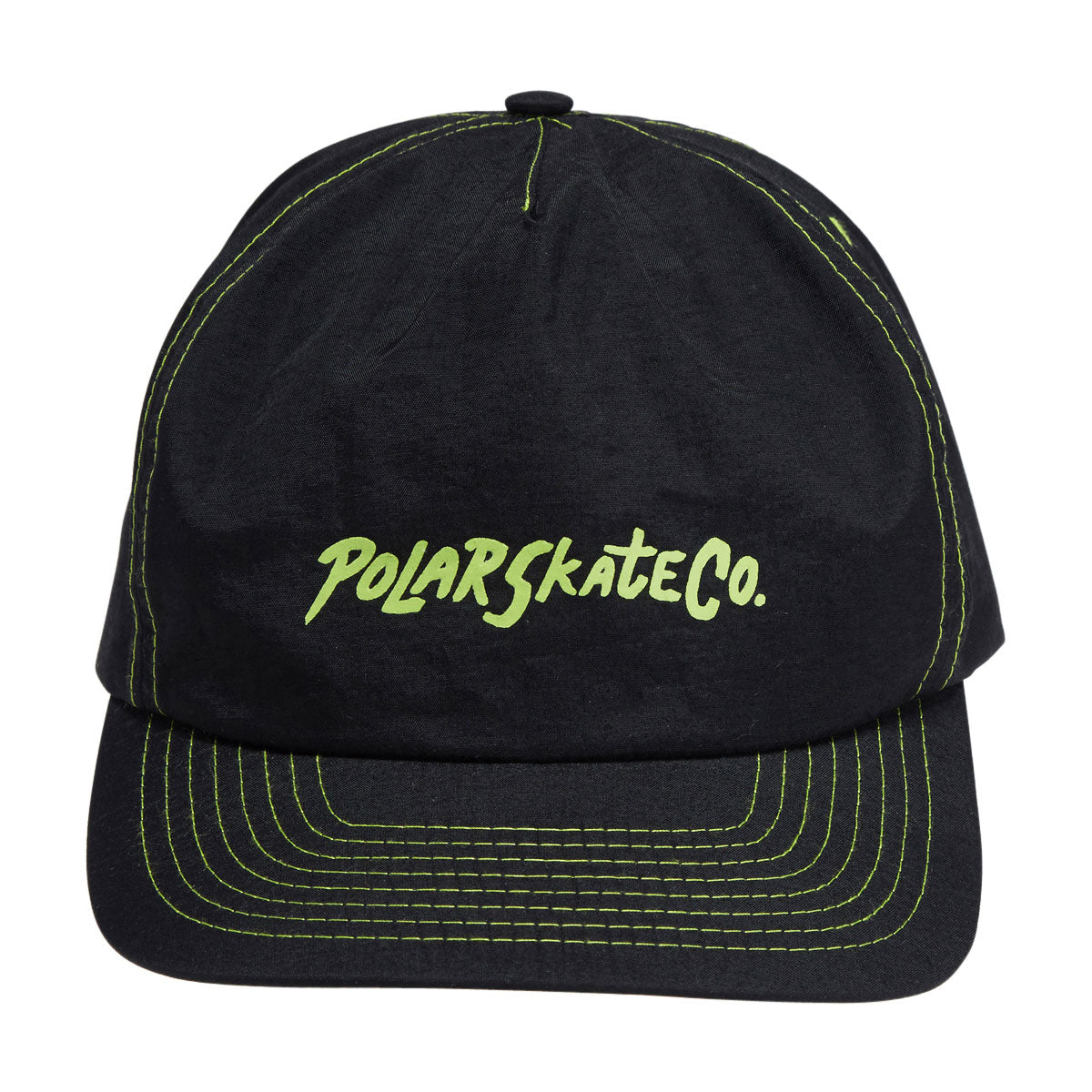 Polar Earl Hat - Black/Lime image 3