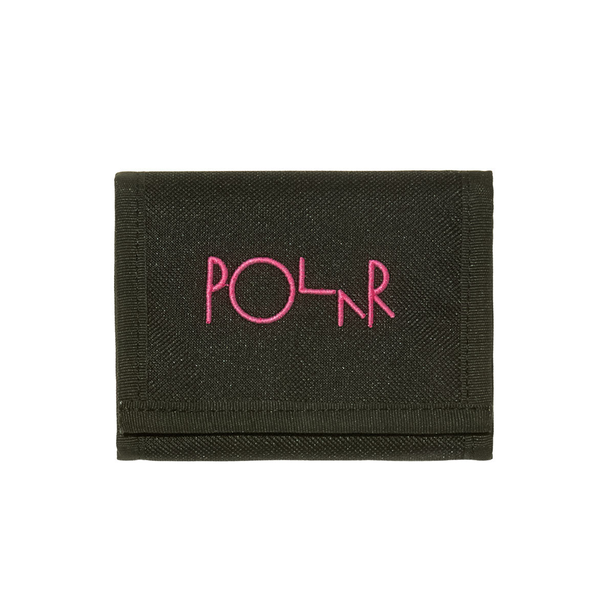 Polar Script Logo Key Wallet - Black/Pink image 1