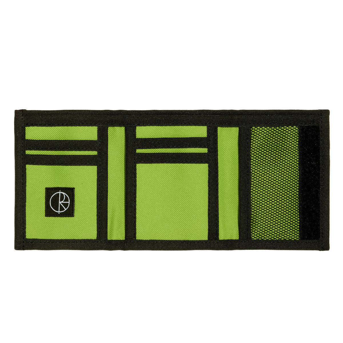 Polar Script Logo Key Wallet - Black/Lime image 3