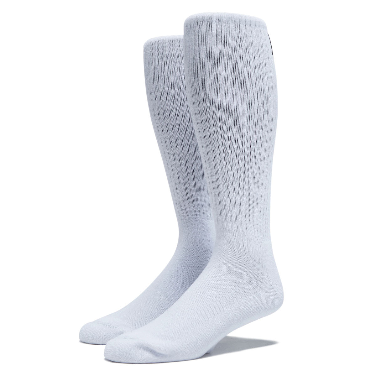 Polar Easy Now Long Rib Socks - White image 1
