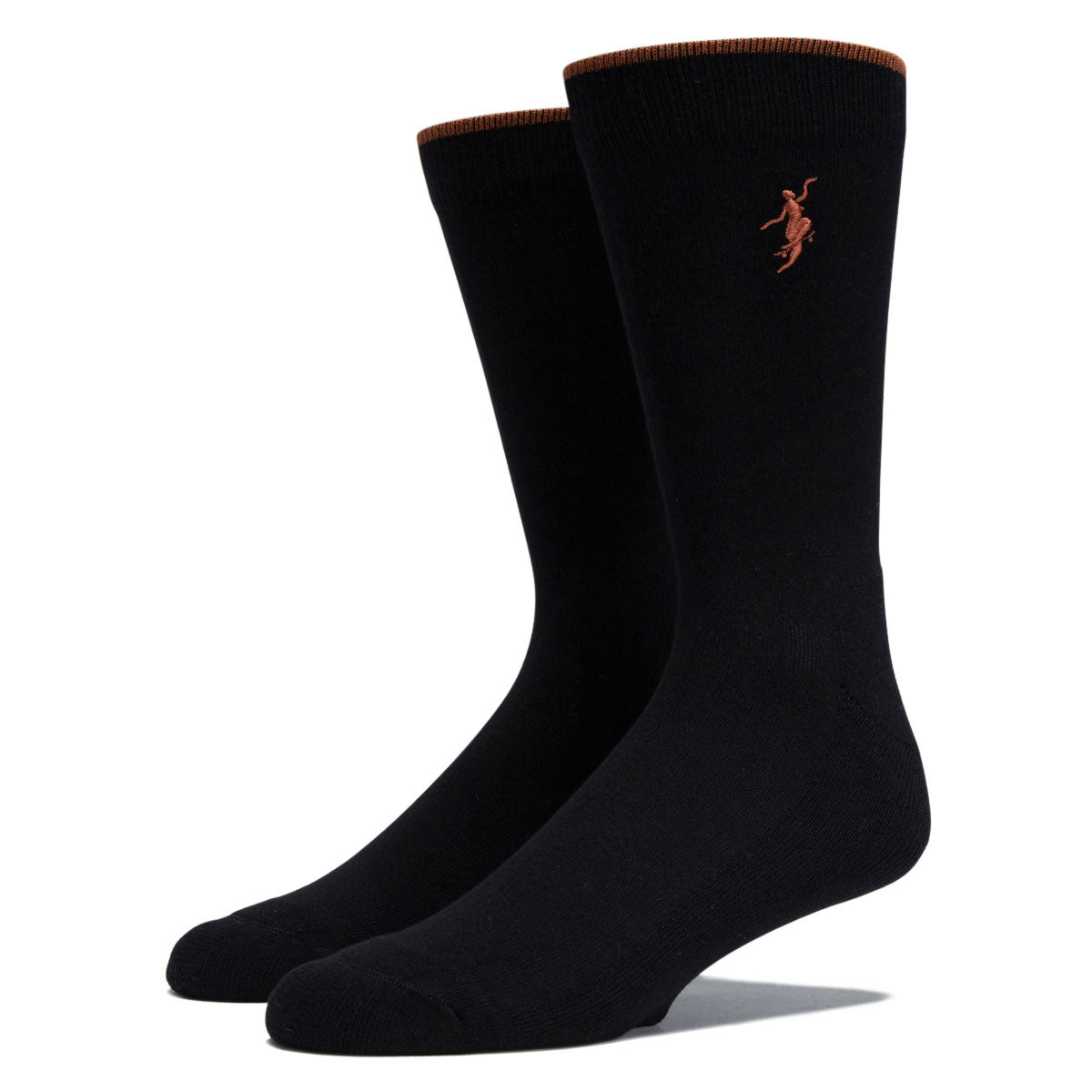 Polar No Complies Forever Business Socks - Black/Caramel image 1
