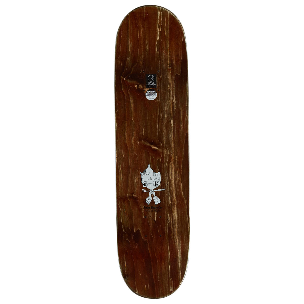 Polar Oski I Think You Perfect Skateboard Complete - Brown - 8.25