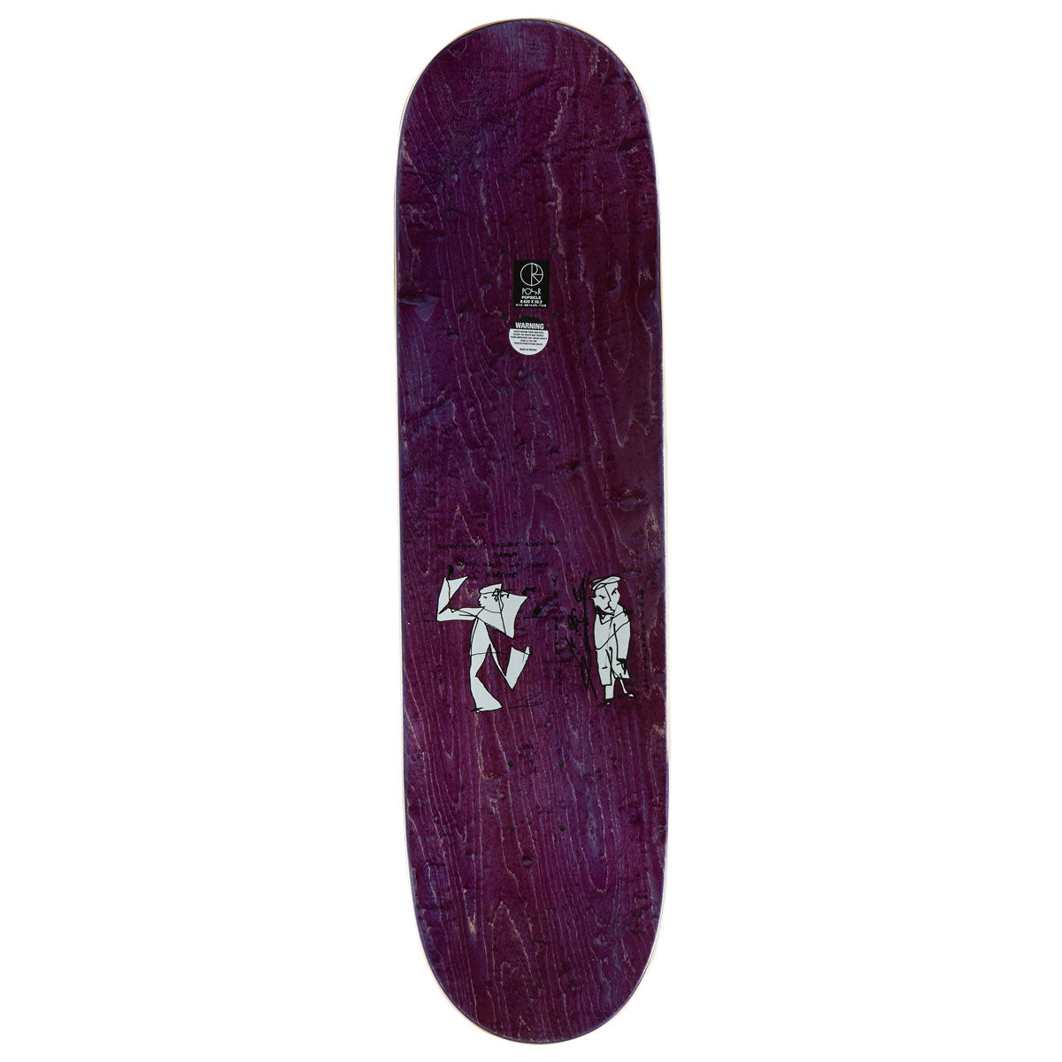 Polar Team Alv Sleep Forever Short Shape Skateboard Complete - 8.625