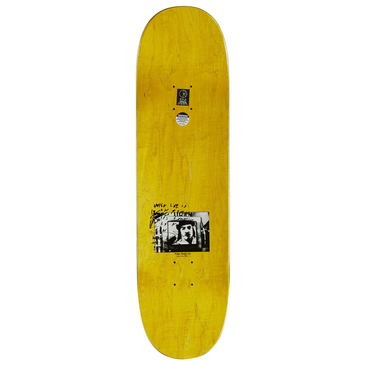 Polar Alv Markisches Museum Skateboard Deck - 8.75
