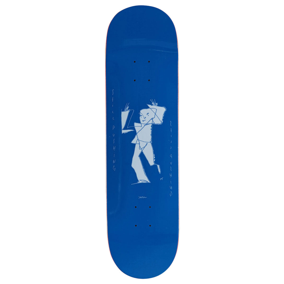 Polar Team Alv Still Pushing Skateboard Deck - 8.125