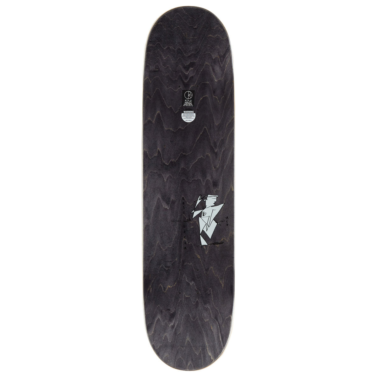 Polar Team Alv Still Pushing Skateboard Deck - 8.375