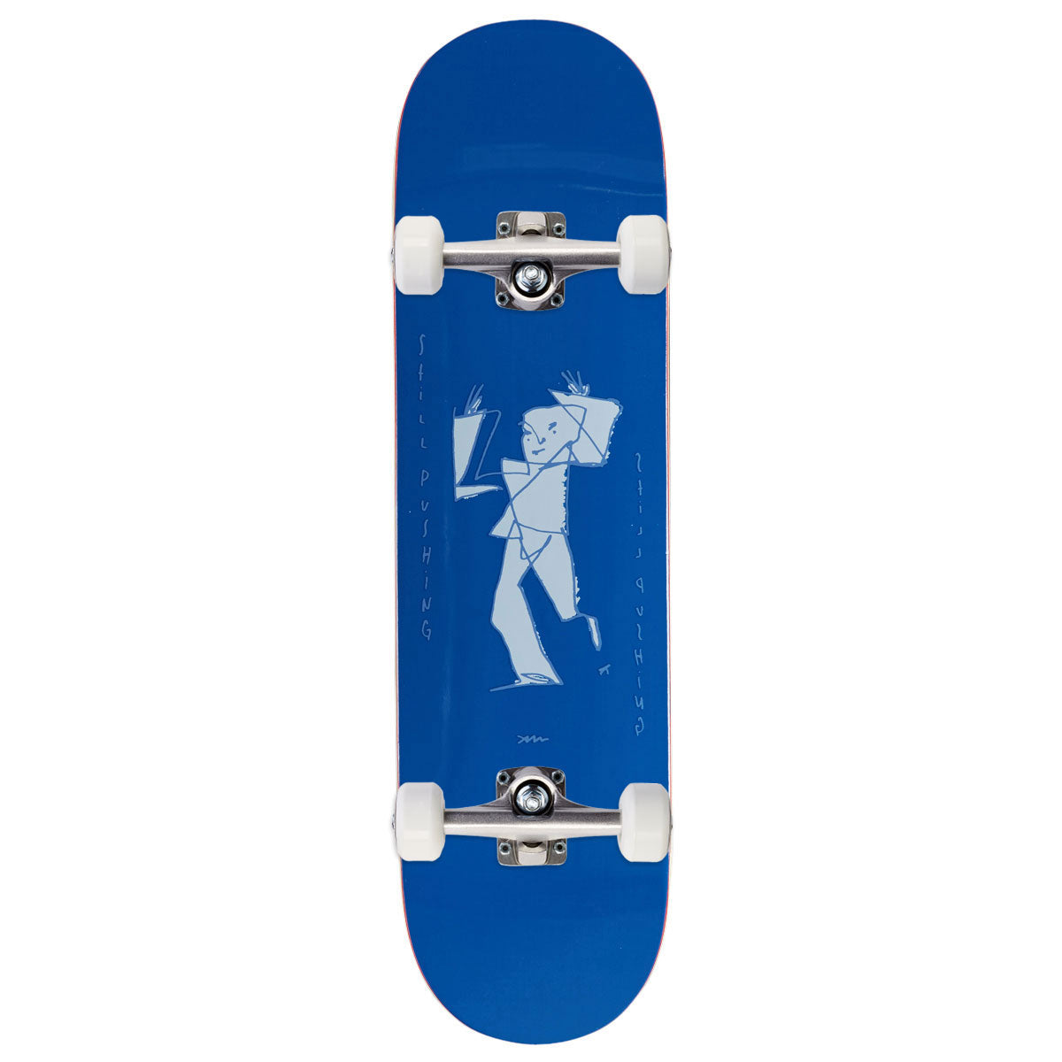 Polar Team Alv Still Pushing Skateboard Complete - 8.50