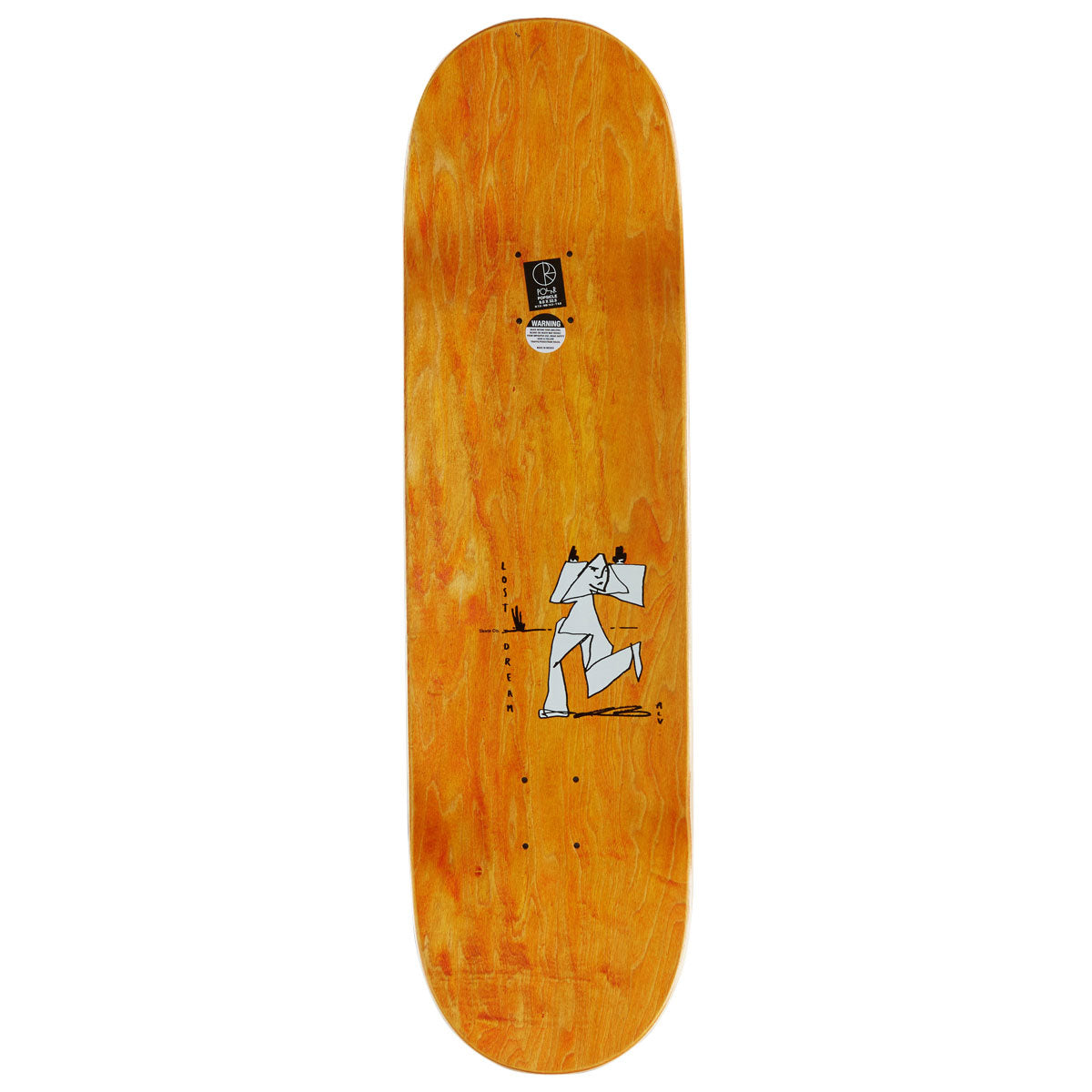 Polar Team Alv Freedom Short Shape Skateboard Complete - 9.00