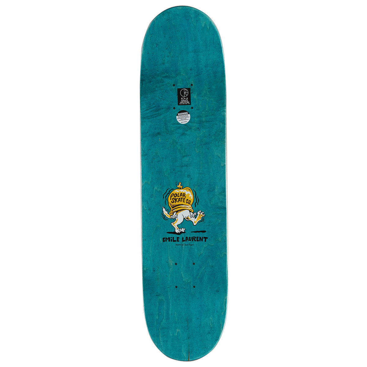 Polar Emile Laurent Accordion Dog Skateboard Deck - 7.875