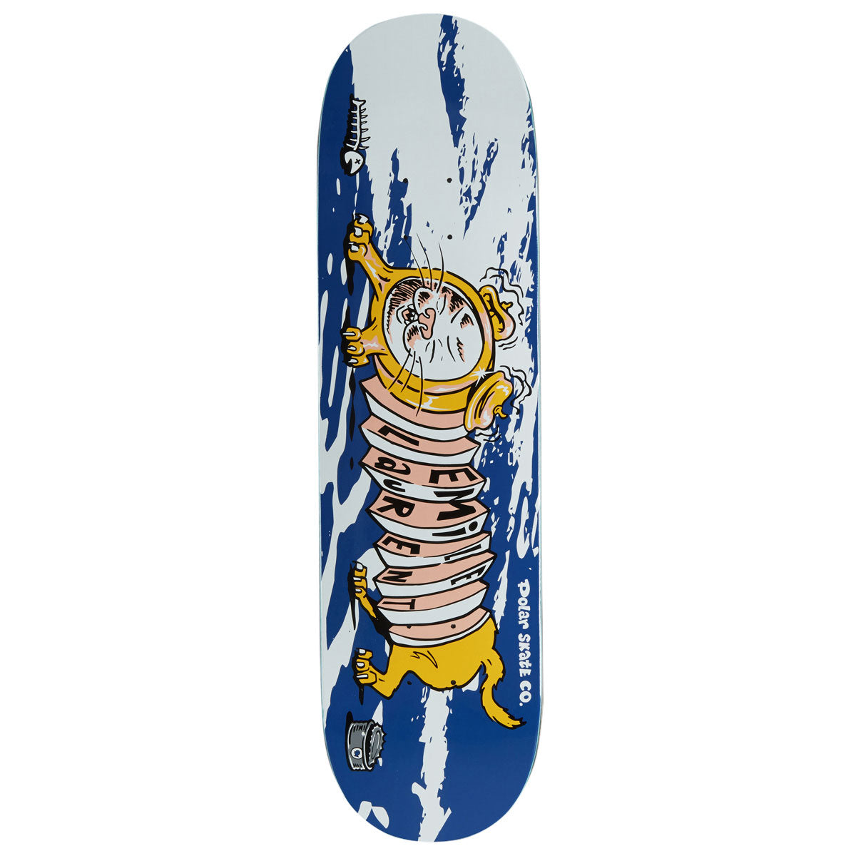 Polar Emile Laurent Accordion Dog Skateboard Deck - 8.375