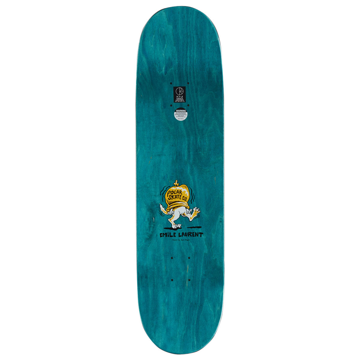 Polar Emile Laurent Accordion Dog Skateboard Complete - 8.375
