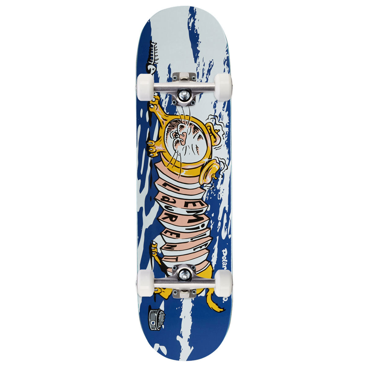 Polar Emile Laurent Accordion Dog Skateboard Complete - 8.375