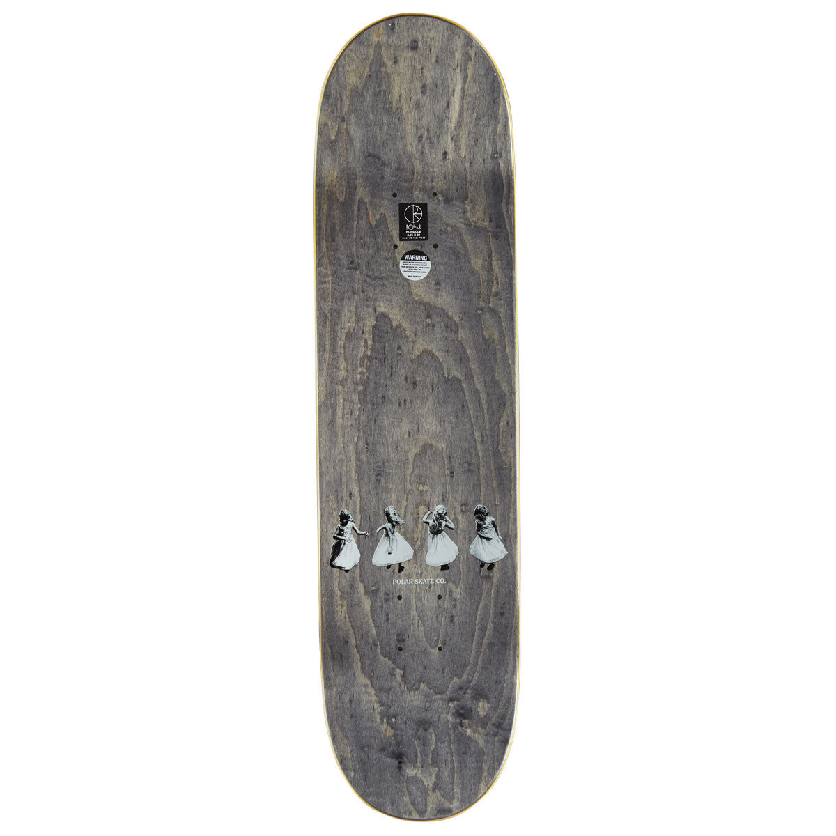 Polar Roman Gonzalez Kite Skateboard Complete - Yellow - 8.25