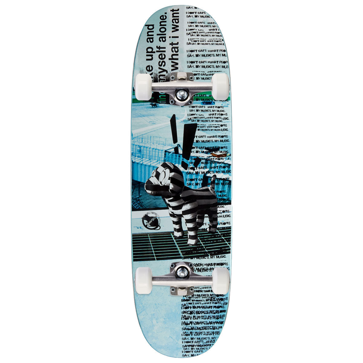 Polar Jamie Platt My Music Eyeball Shape Skateboard Complete - 8.85
