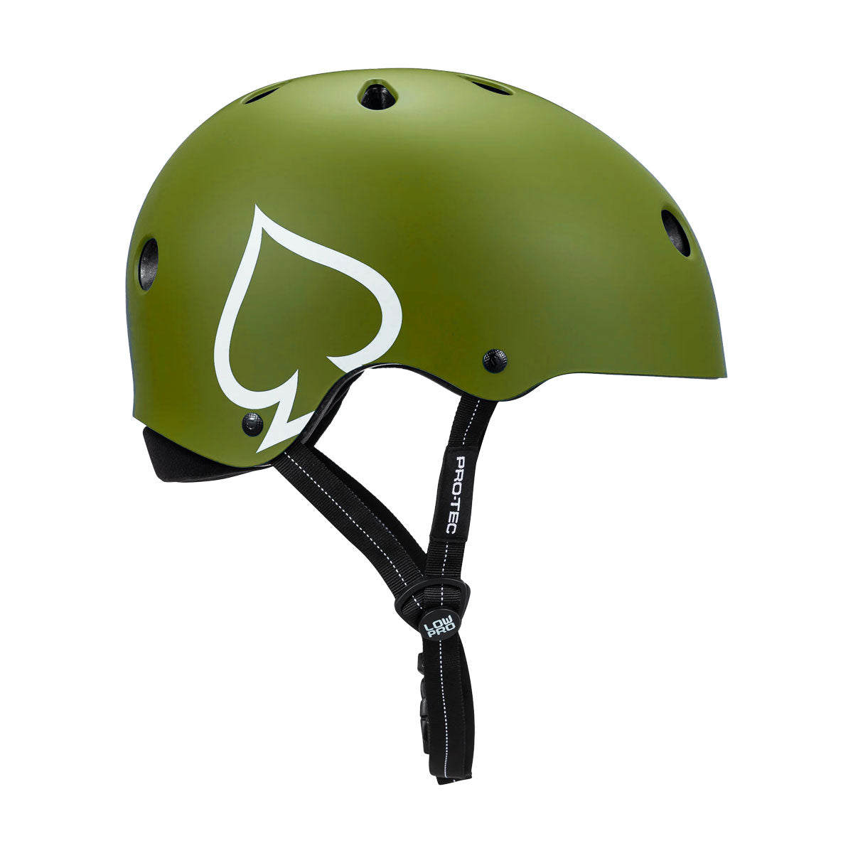 Pro-Tec Low Pro Helmet - Army Green Matte image 3