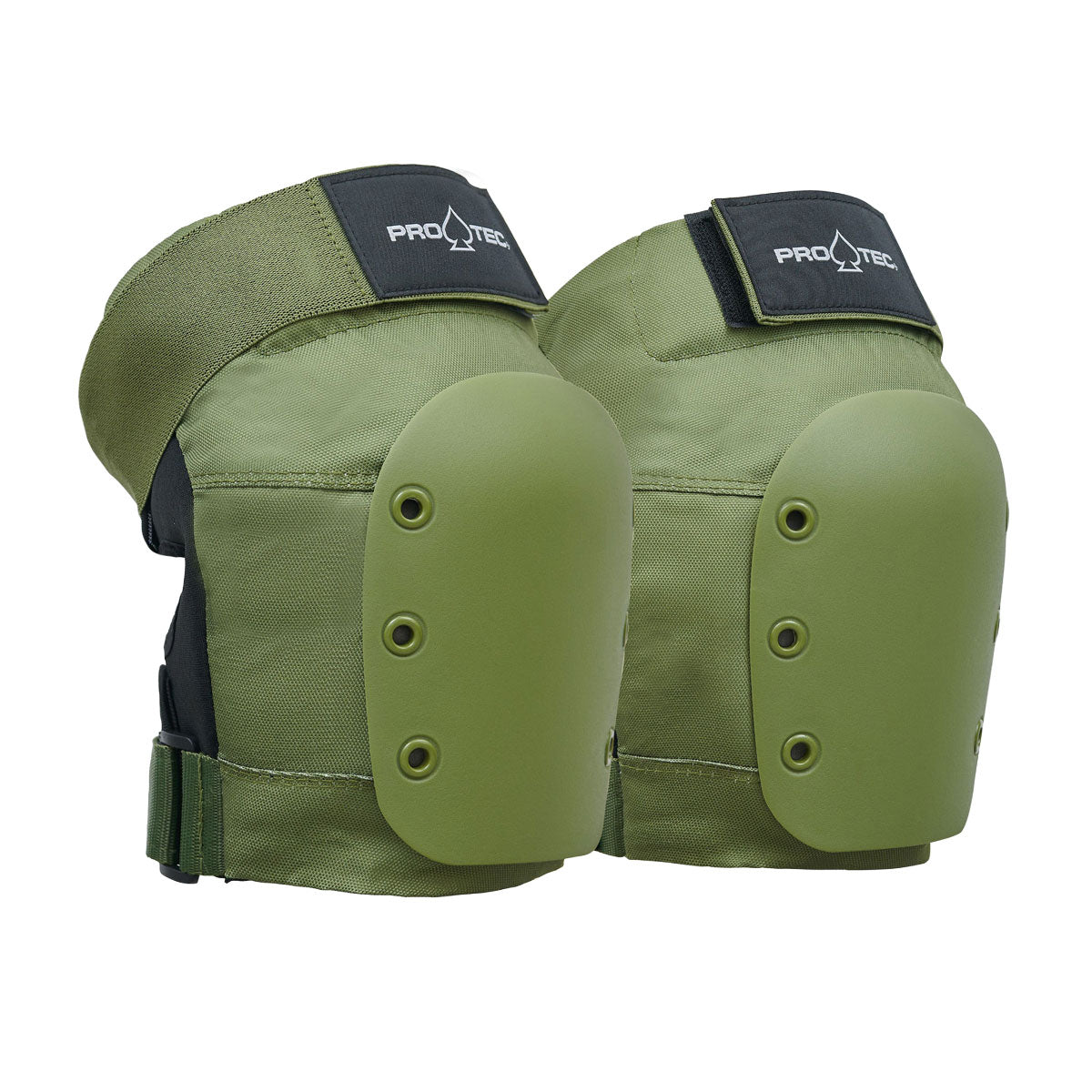 Pro-Tec JR 3 Pack Open Back Pads - Army Green image 2