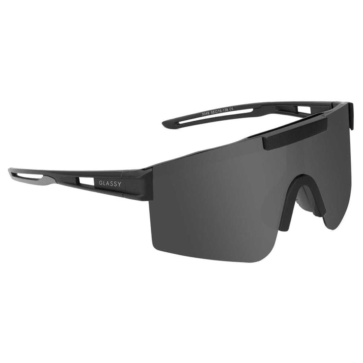 Glassy Salt Plus Polarized Sunglasses - Black image 1
