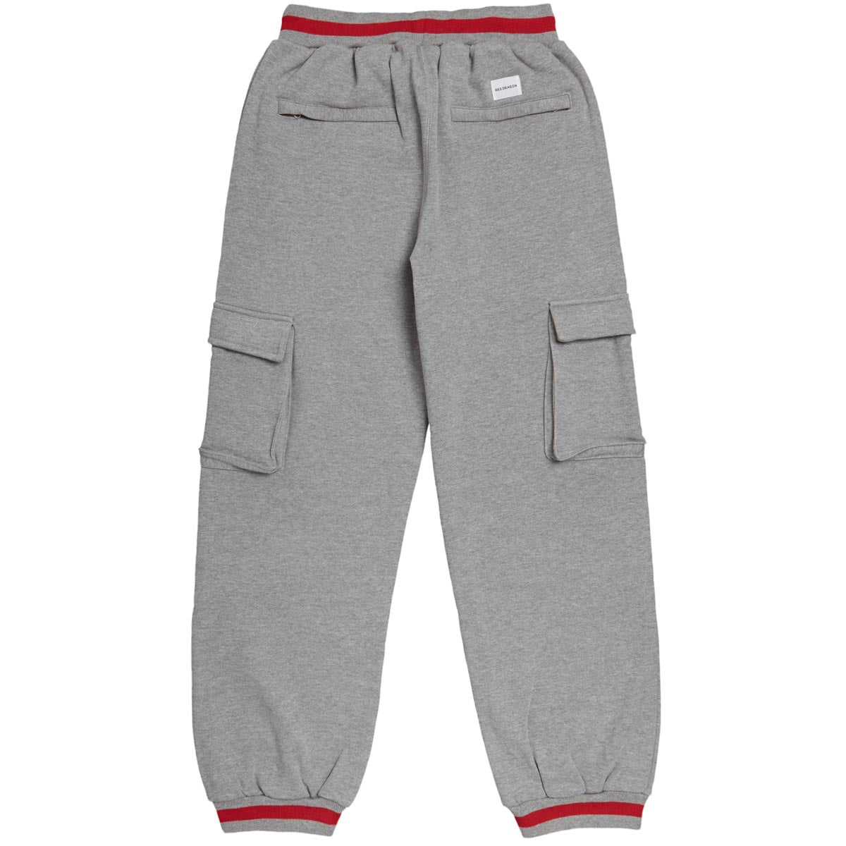 RDS 3d Monogram Cargo Sweat Pants - Athletic Heather/Red image 2