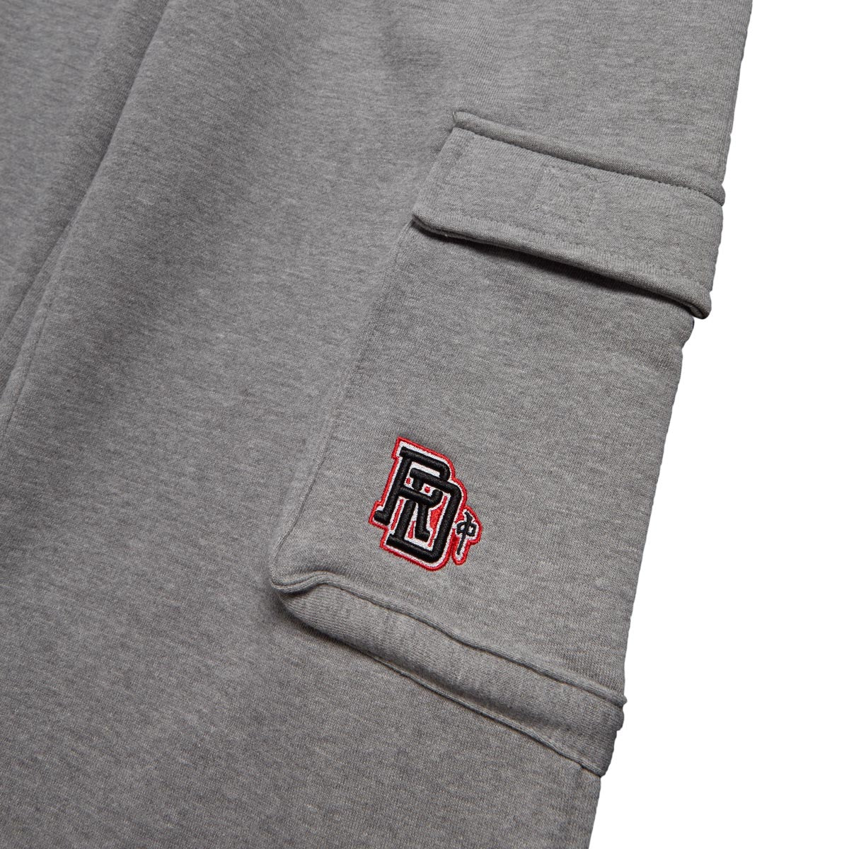 RDS 3d Monogram Cargo Sweat Pants - Athletic Heather/Red image 4