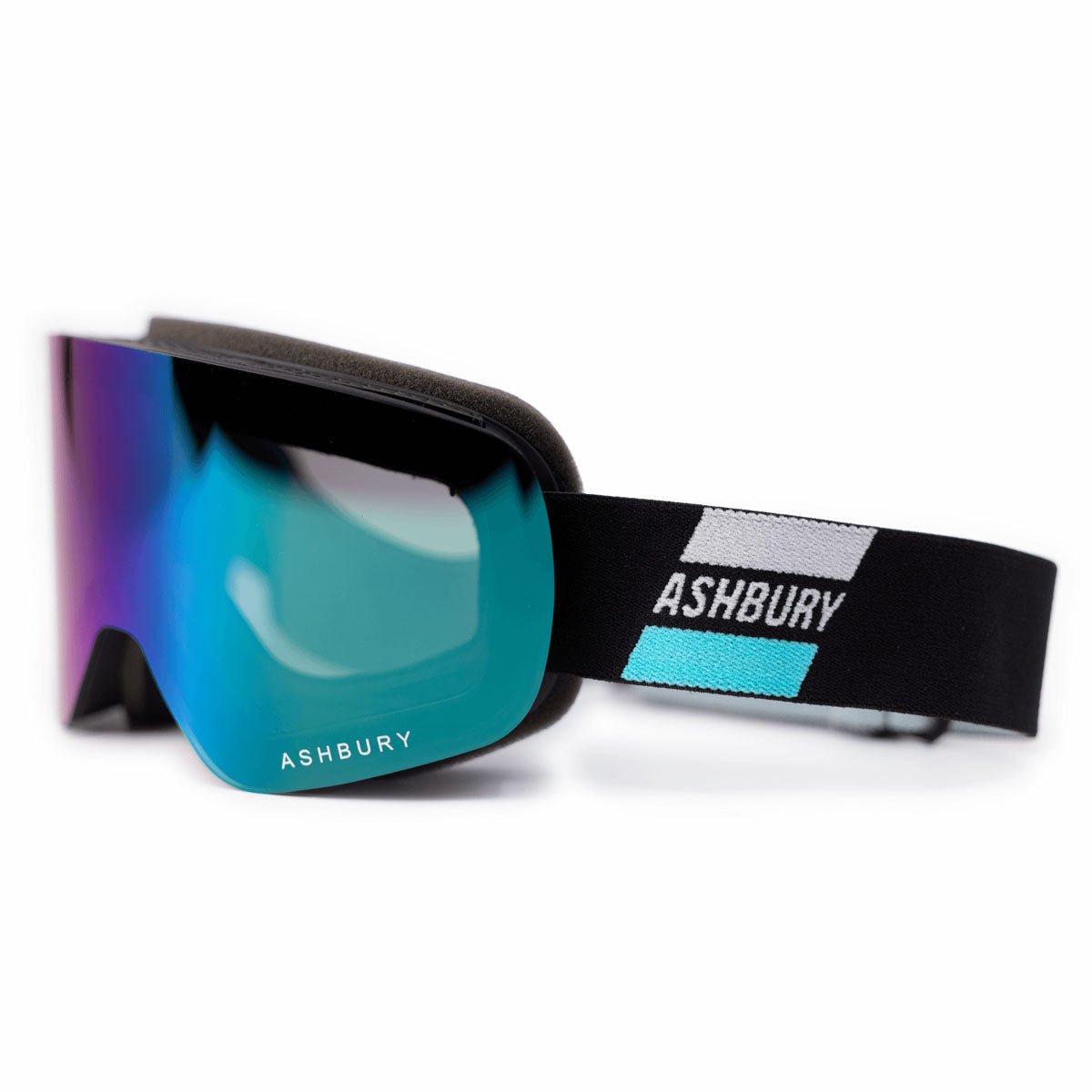 Ashbury Sonic Merlin Snowboard Goggles - Teal Mirror/Yellow Spare image 2