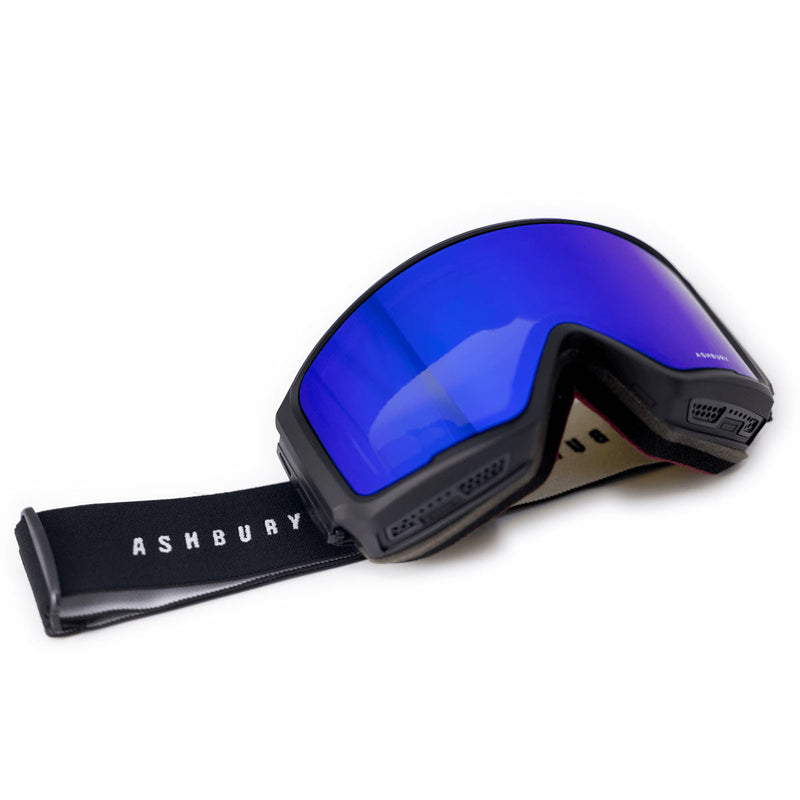 Ashbury Arrow Callsign Snowboard Goggles - Blue Mirror/Yellow Spare