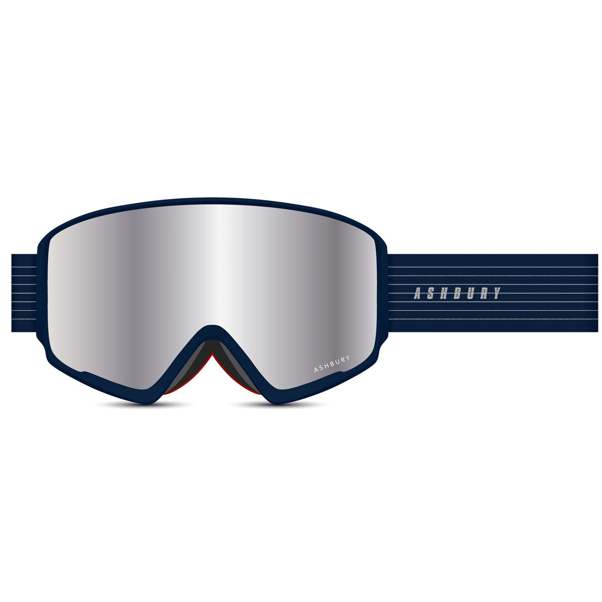 Ashbury Arrow Fielder Snowboard Goggles - Silver Mirror/Yellow Spare image 1