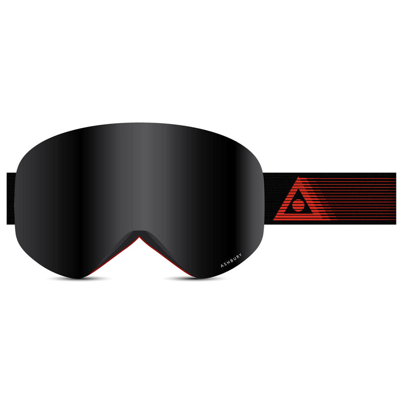 Ashbury Hornet Bandit Snowboard Goggles - Dark Smoke/Yellow Spare