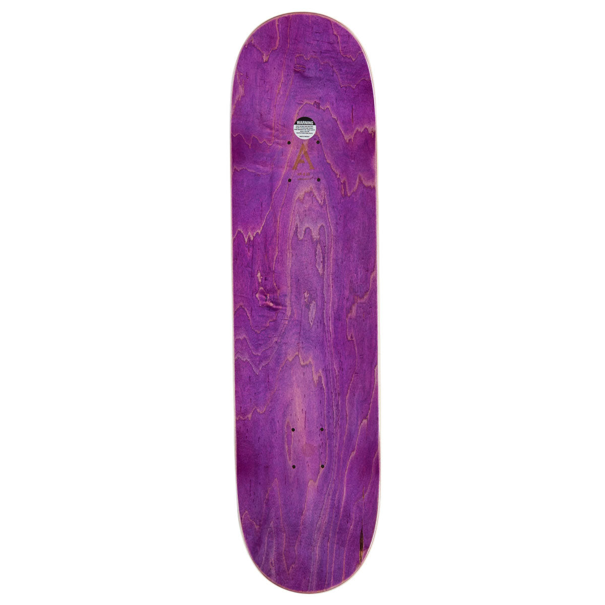 April OG Logo Skateboard Deck - Purple - 8.25