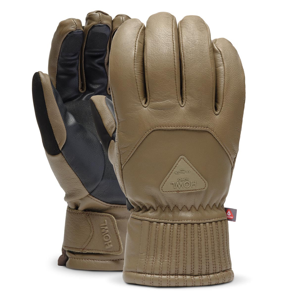 Howl Sexton 2024 Snowboard Gloves - Brown image 1