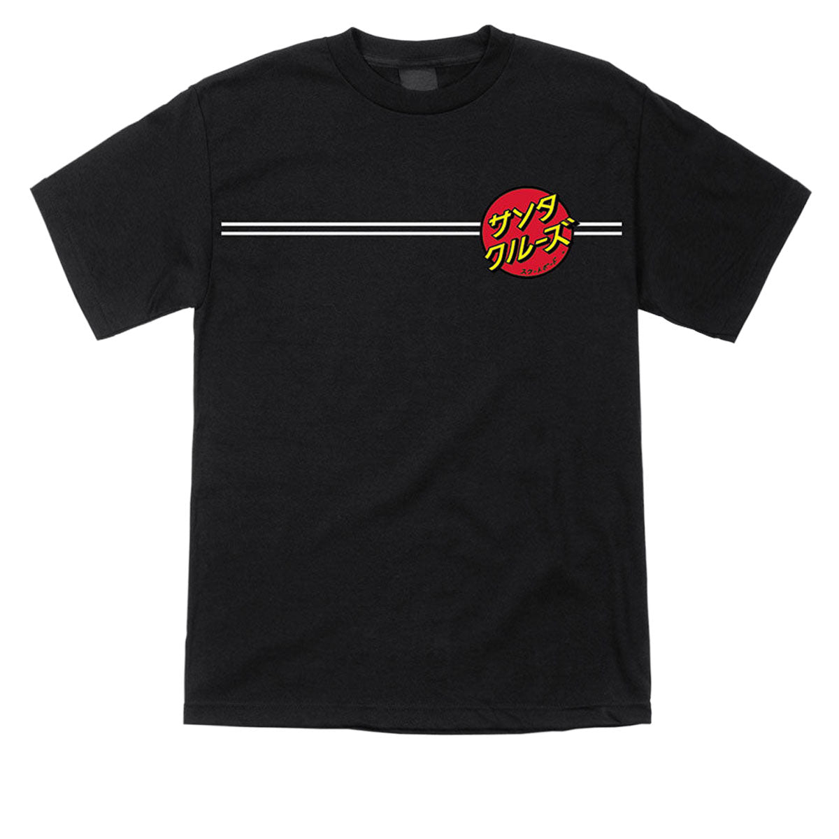 Santa Cruz Japanese Dot T-Shirt - Black image 1