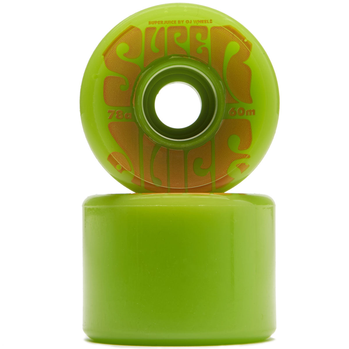 OJ Super Juice 78a Skateboard Wheels - Green - 60mm image 2