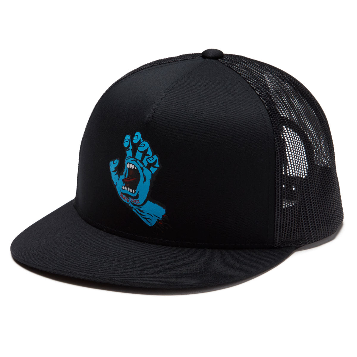 Santa Cruz Screaming Hand Trucker Hat - Black image 1