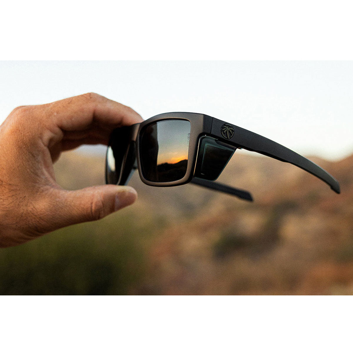 Heat Wave Visual Performance Vise Sunglasses - Z87+ Ultra Black Lens image 4