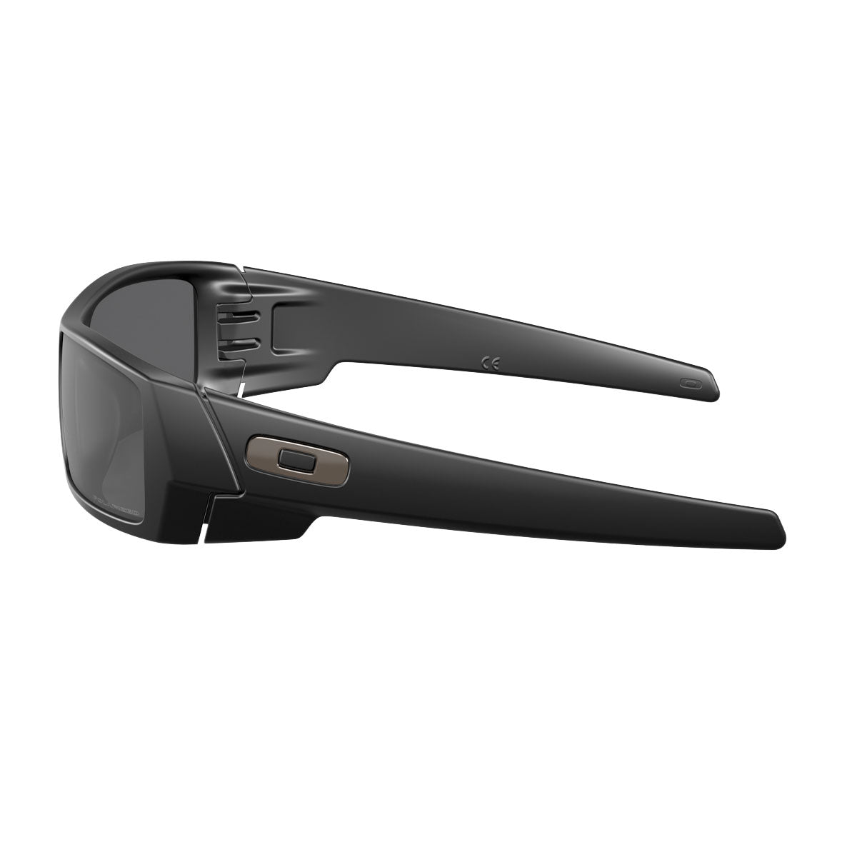 Oakley Gascan Sunglasses - Matte Black/Black Iridium Polarized Lens image 3