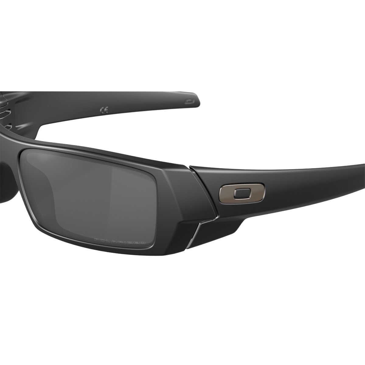 Oakley Gascan Sunglasses - Matte Black/Black Iridium Polarized Lens image 5