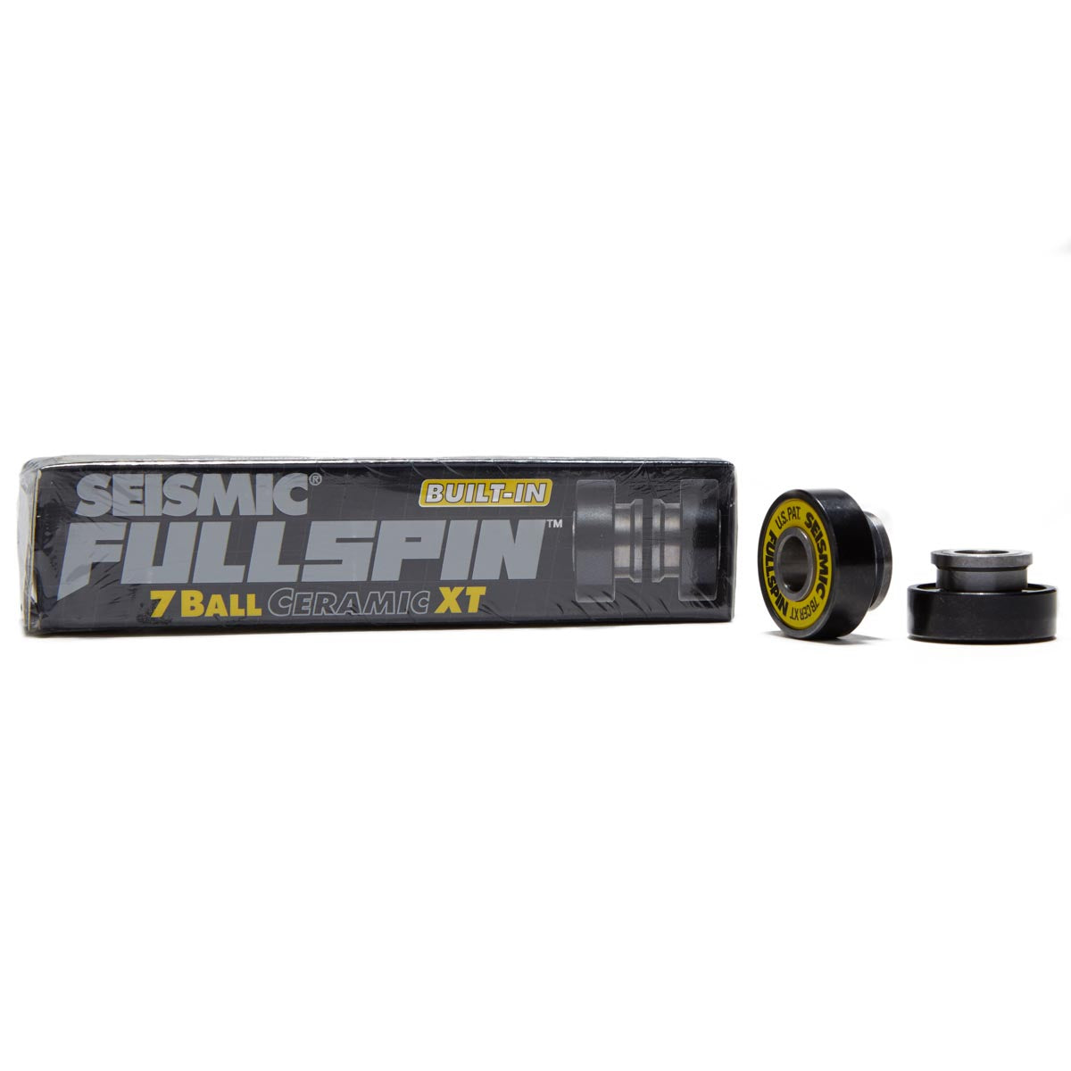 Seismic Fullspin 7-Ball Ceramic XT Bearings - Yellow image 1