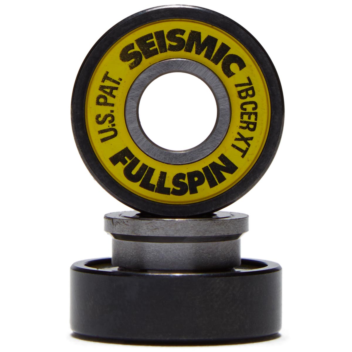 Seismic Fullspin 7-Ball Ceramic XT Bearings - Yellow image 2