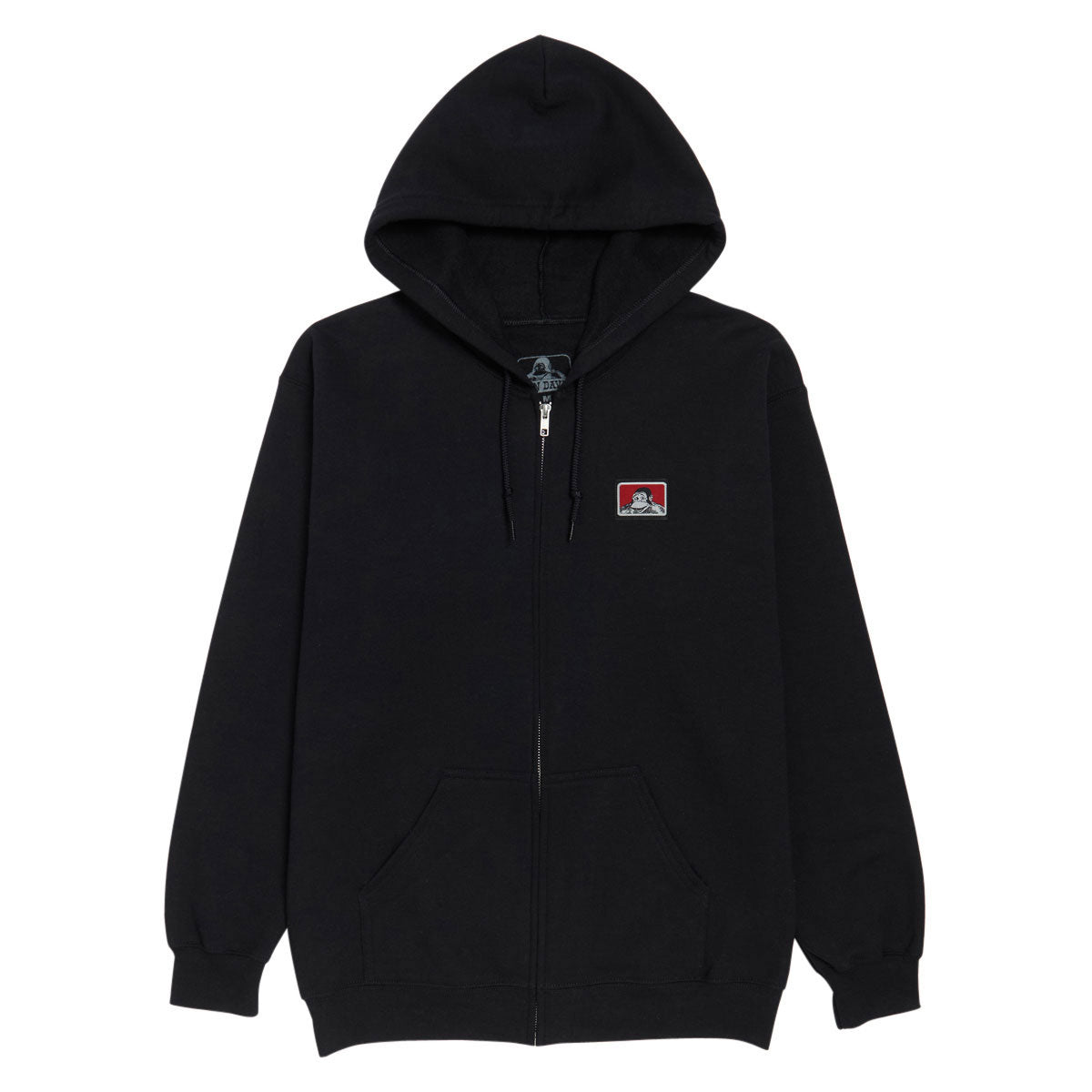 Ben Davis Zip Hoodie - Black image 1