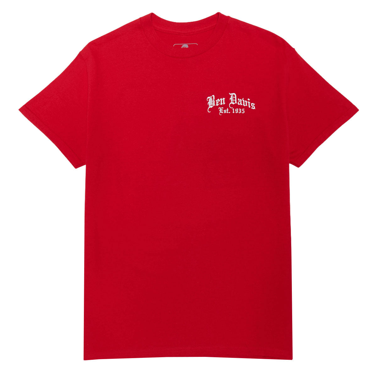 Ben Davis Paisley Logo T-Shirt - Red image 2