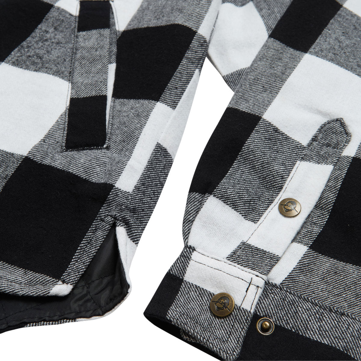 Ben Davis Flannel Jacket - Black/White image 5