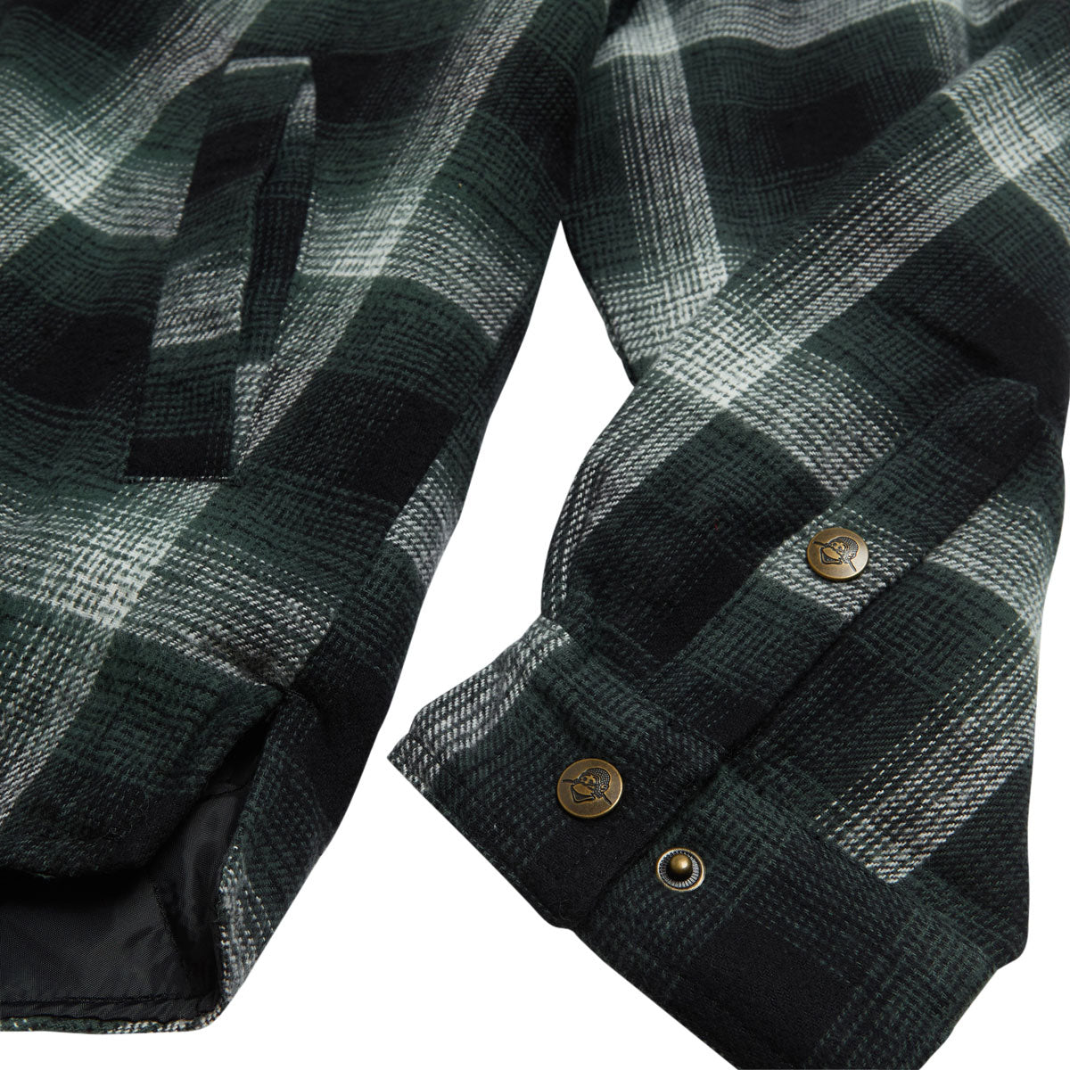 Ben Davis Flannel Jacket - Green image 5