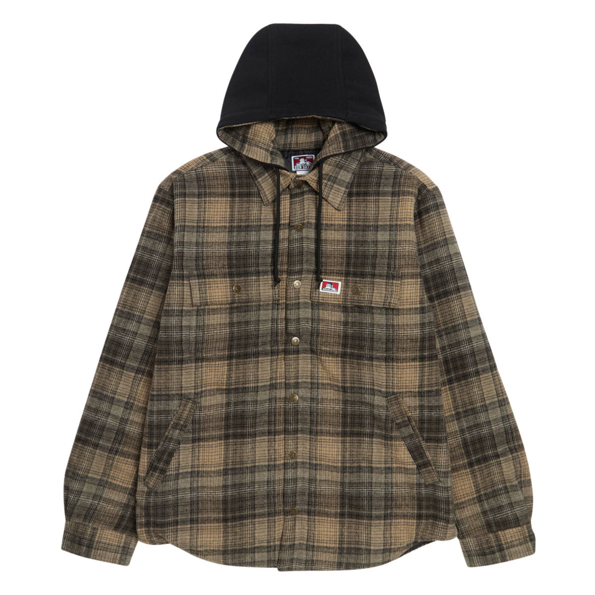 Ben Davis Flannel Jacket - Khaki image 1