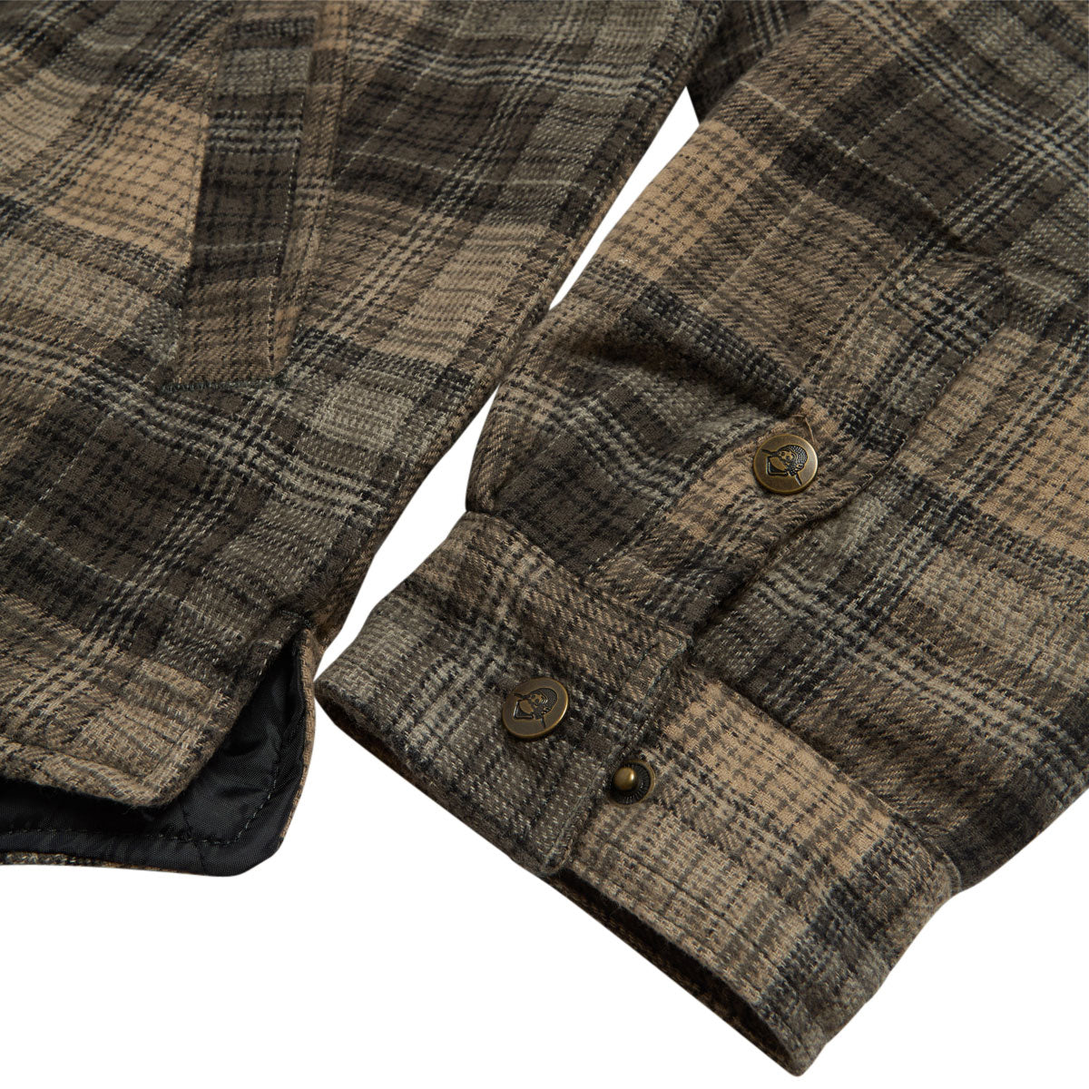 Ben Davis Flannel Jacket - Khaki image 5